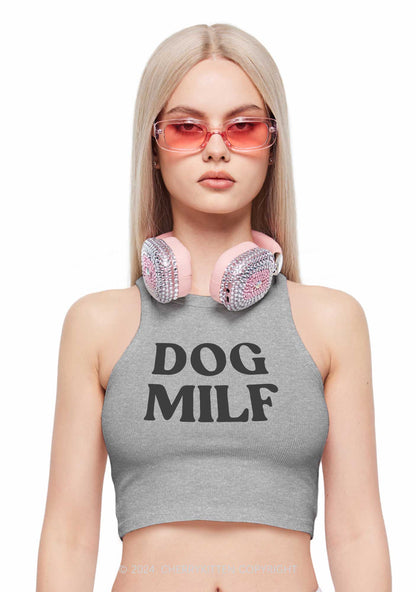 Dog Mxxf Y2K Crop Tank Top Cherrykitten