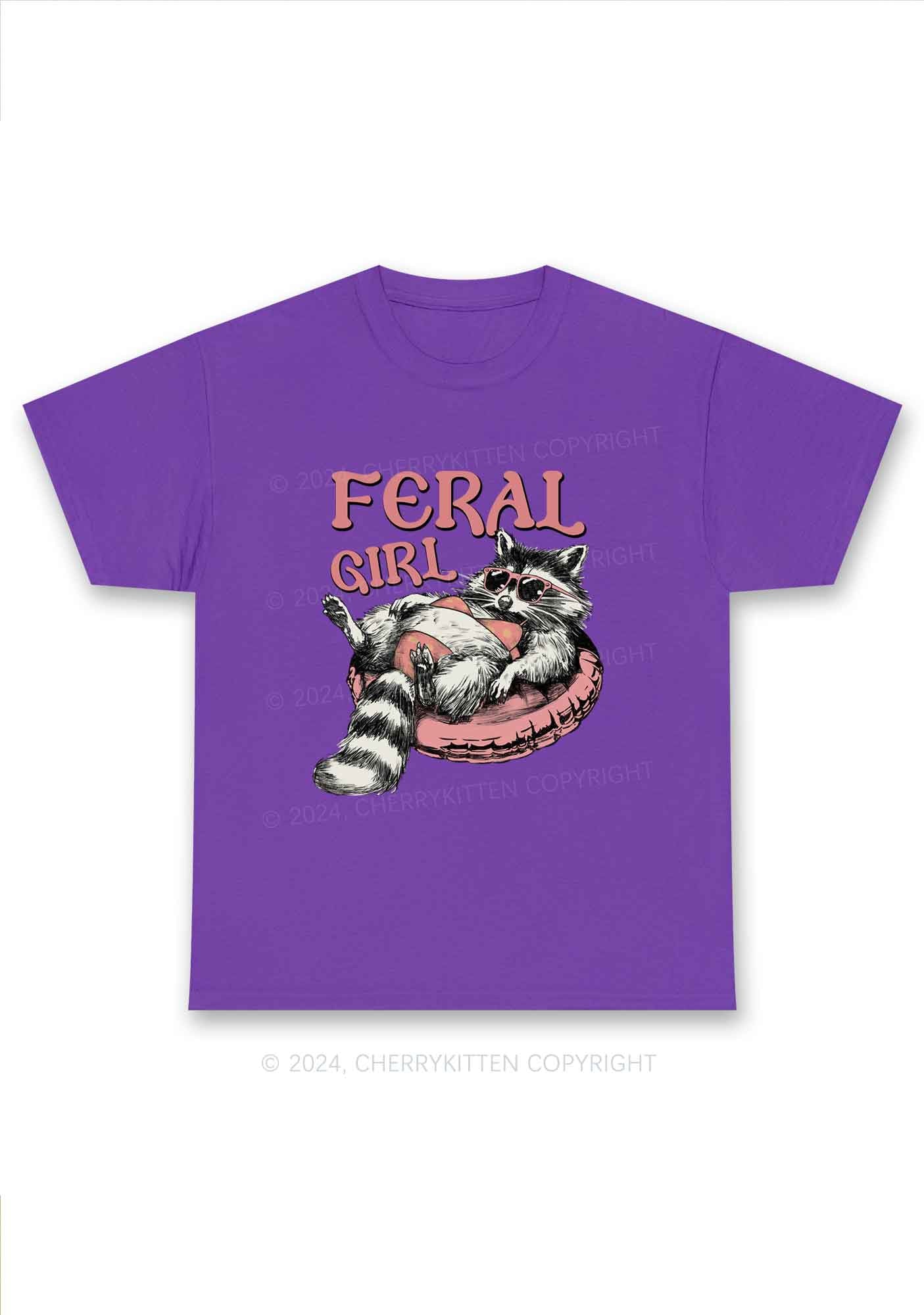 Feral Girl Y2K Chunky Shirt Cherrykitten