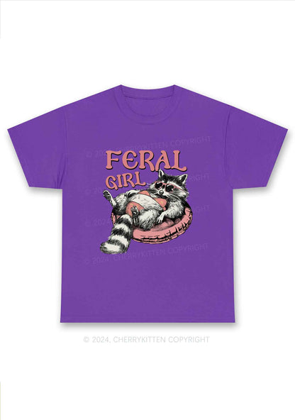 Feral Girl Y2K Chunky Shirt Cherrykitten