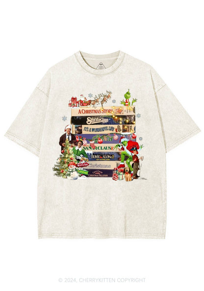 Christmas Vacation Y2K Washed Tee Cherrykitten