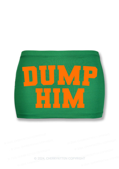 Dump Him Y2K Mini Hip Skirt Cherrykitten