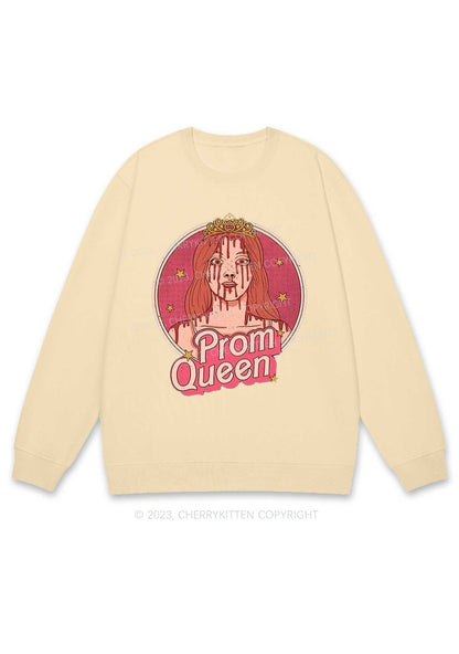 Bloodstain Prom Queen Y2K Sweatshirt Cherrykitten