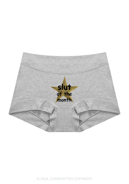 Slxt Star Y2K Mid Rise Waist Boyshort Cherrykitten