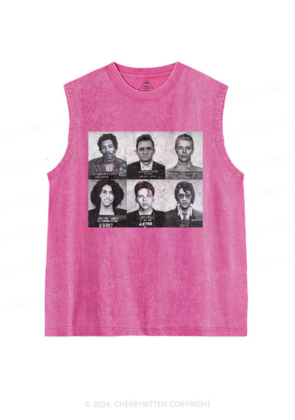 Rock Stars Y2K Washed Tank Cherrykitten