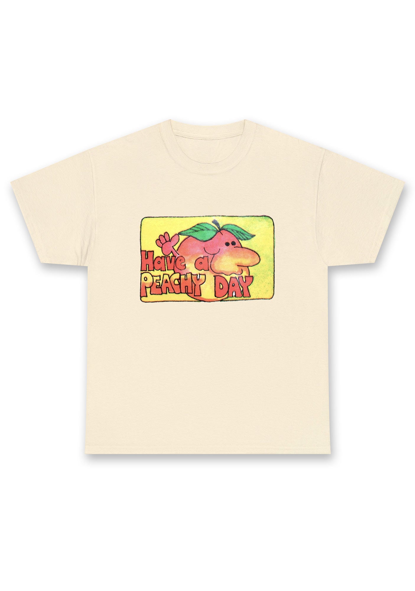 Have A Peachy Day Chunky Shirt