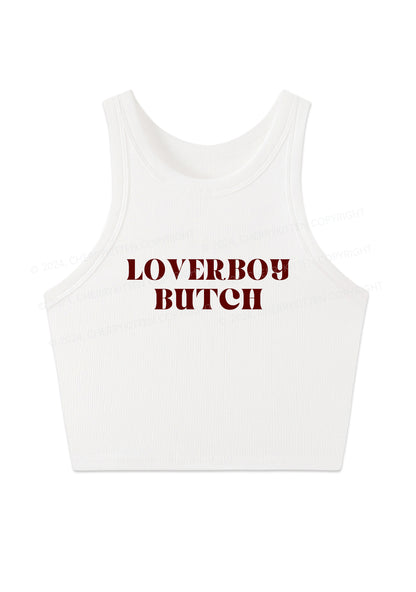 Loverboy Butch Y2K Crop Tank Top Cherrykitten