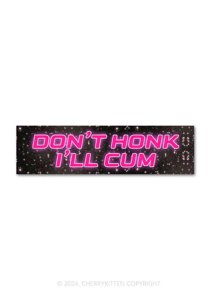 Don't Honk Y2K Car Bumper Magnet Cherrykitten