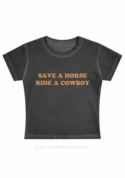 Save A Horse Y2K Vintage Classic Tee Cherrykitten