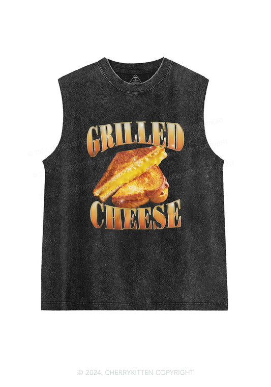 Grilled Cheese Y2K Washed Tank Cherrykitten