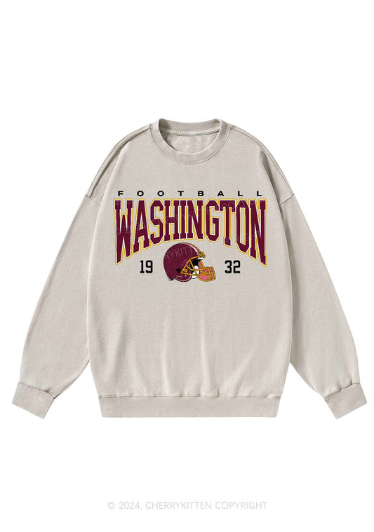 Washington Football Y2K Super Bowl Washed Sweatshirts Cherrykitten