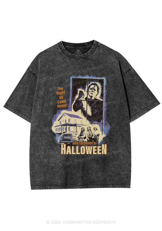 Halloween Carpenter Y2K Washed Tee Cherrykitten