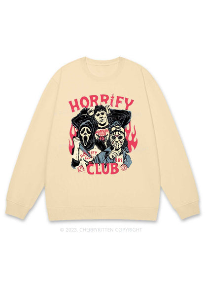 Horrify Club Halloween Y2K Sweatshirt Cherrykitten