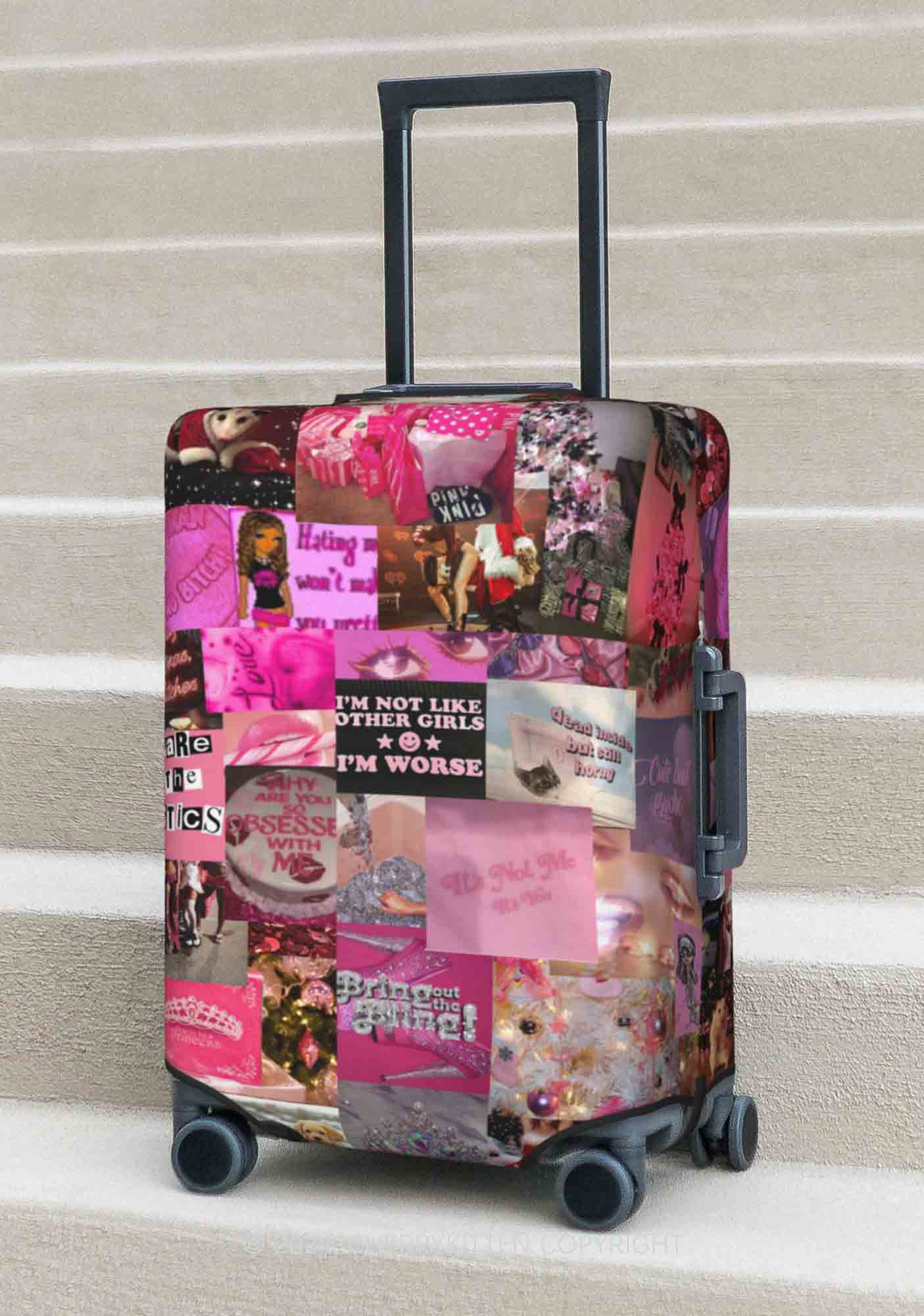 I'm Worse Y2K Luggage Cover Cherrykitten