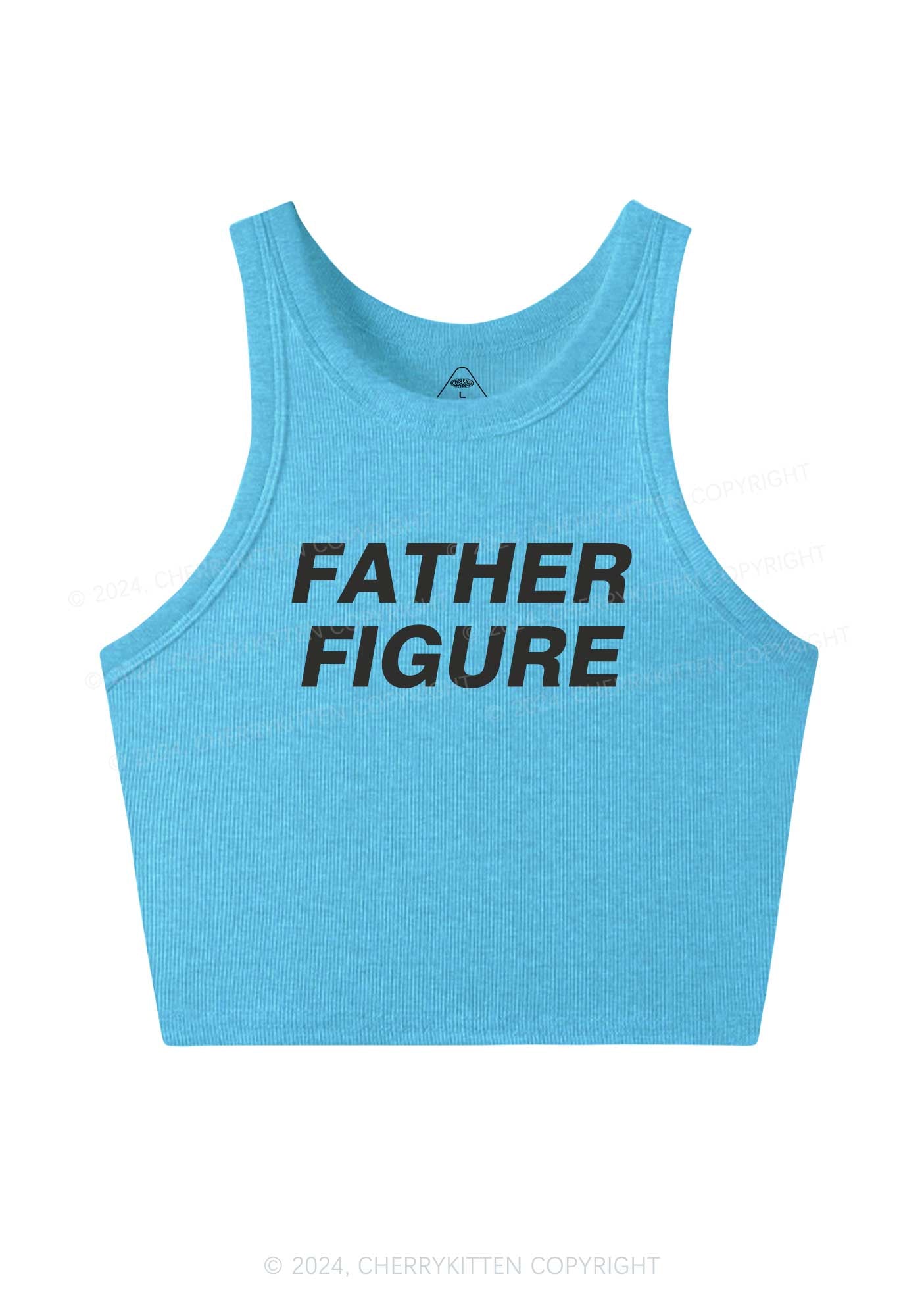 Father Figure Y2K Crop Tank Top Cherrykitten