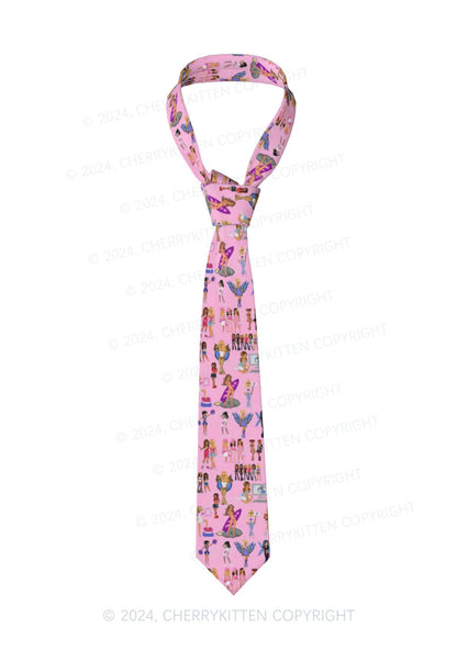 Pink Fairy Girls Y2K Necktie Cherrykitten