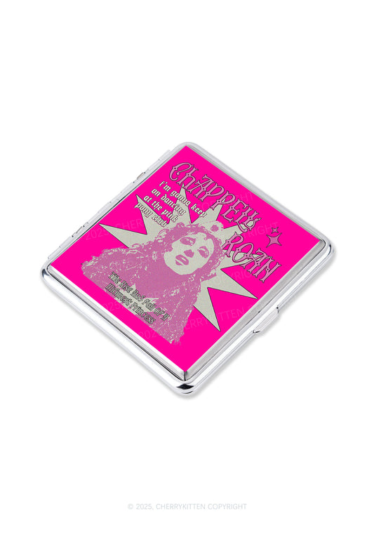 Keep On Dancing Y2K Cigarette Case Cherrykitten