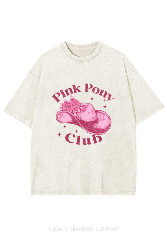 Pink Pony Club Y2K Washed Tee Cherrykitten