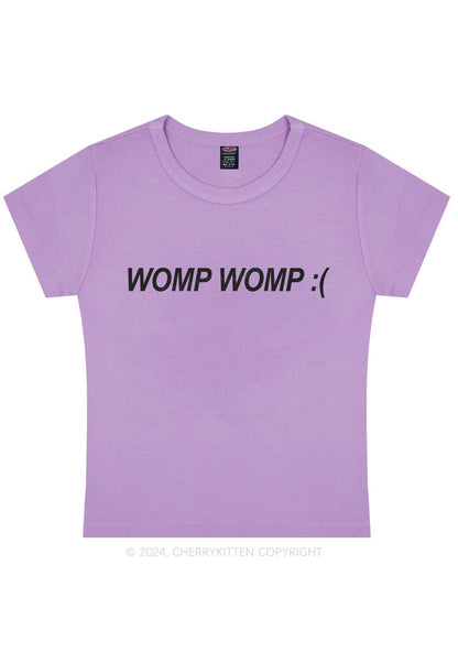 Womp Womp Y2K Baby Tee Cherrykitten