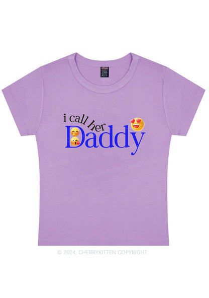 Call Her Daddy Y2K Baby Tee Cherrykitten