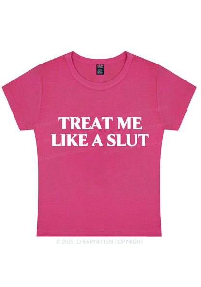 Treat Me Like A Slxt Y2K Baby Tee Cherrykitten