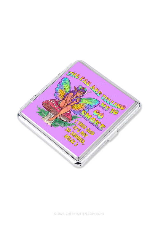 The Fae Smoke Y2K Cigarette Case Cherrykitten