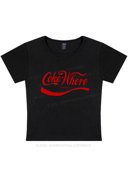 Coke Hore Y2K Baby Tee Cherrykitten