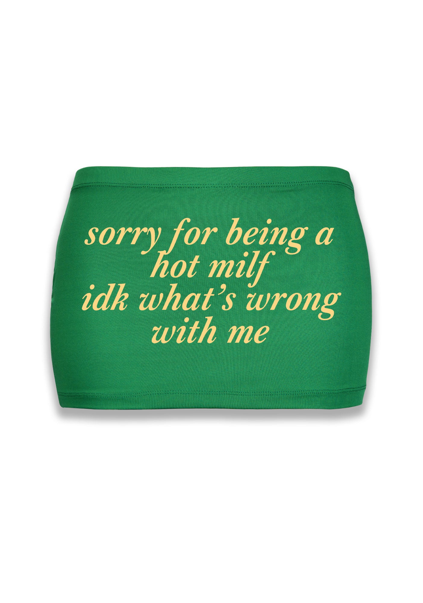 Sorry For Being A Hot Mxxf Y2K Mini Hip Skirt Cherrykitten