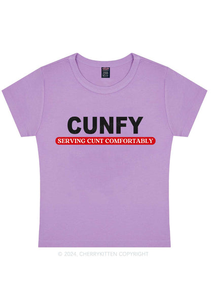 Cunfy Y2K Baby Tee Cherrykitten