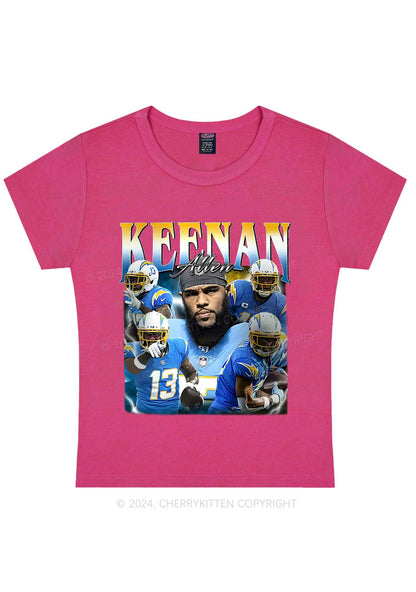 Vintage Keenan Y2K Super Bowl Baby Tee Cherrykitten