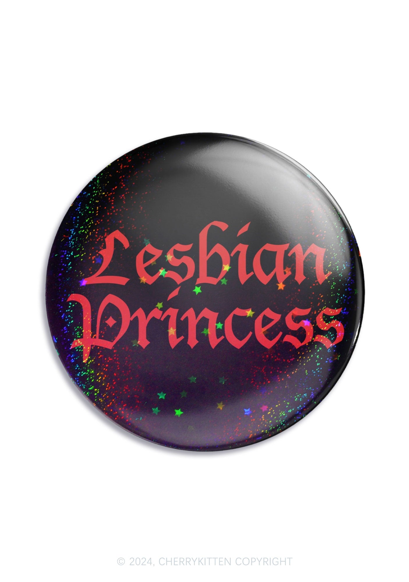 Lesbian Princess 1Pc Y2K Pin Badge Cherrykitten