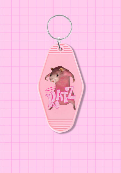 Pink Ratz 1Pc Y2K Hotel Keychain Cherrykitten