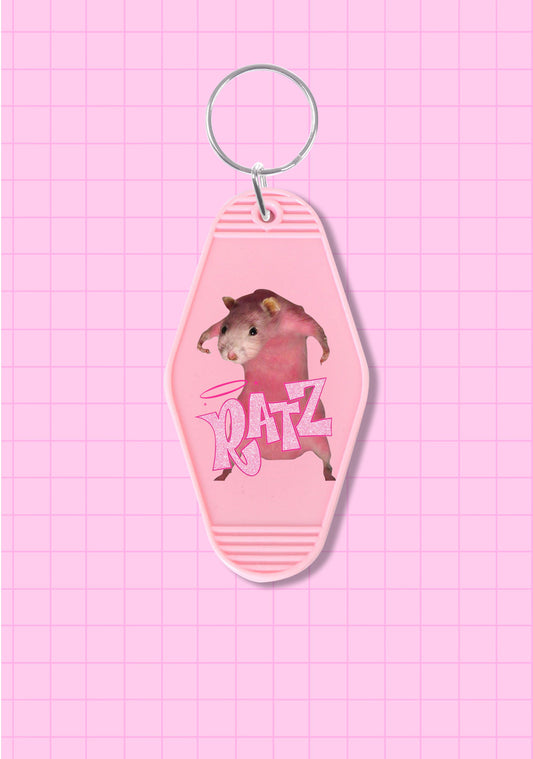 Pink Ratz 1Pc Y2K Rhombus Keychain Cherrykitten