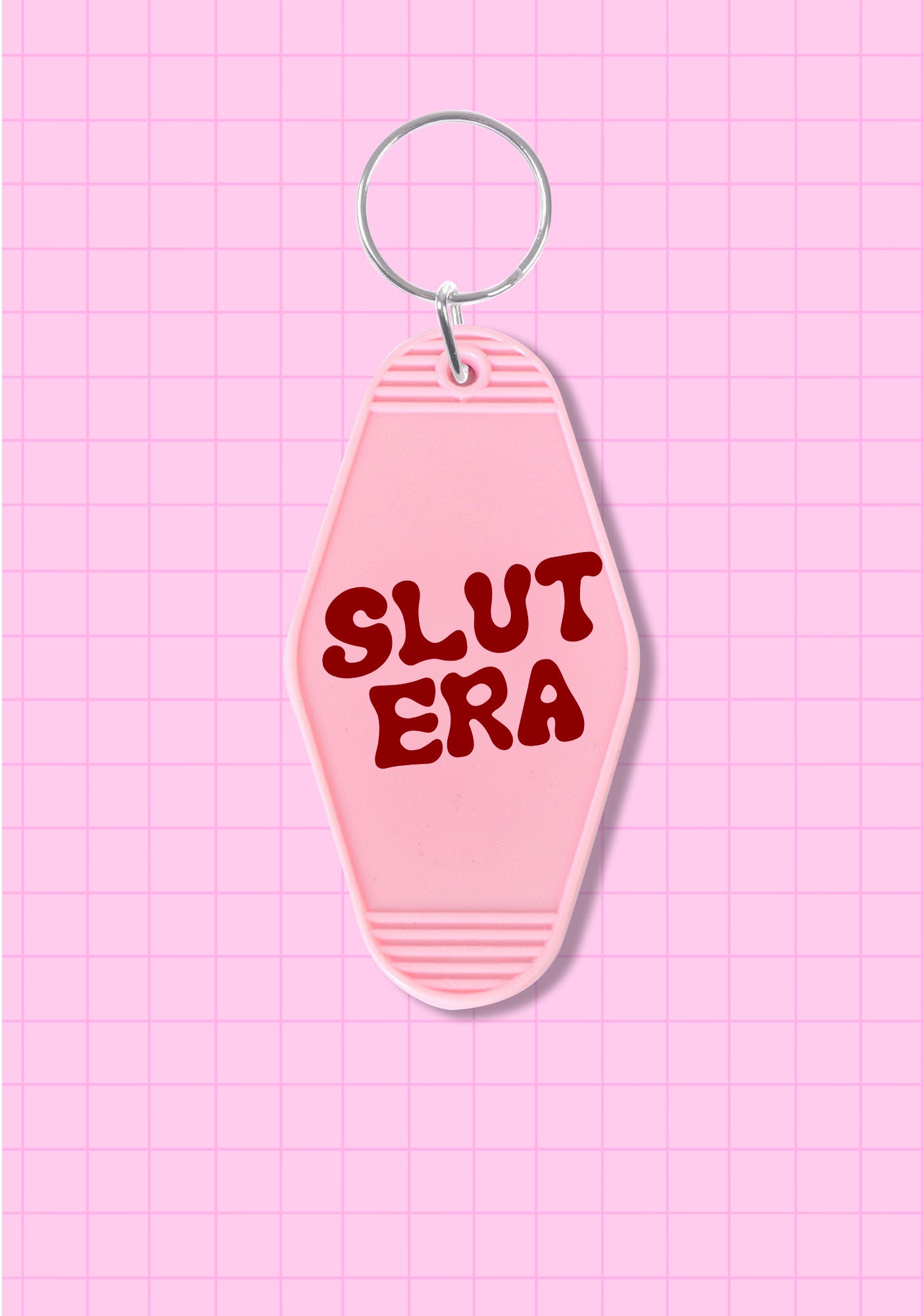 Slxt Era 1Pc Y2K Rhombus Keychain Cherrykitten