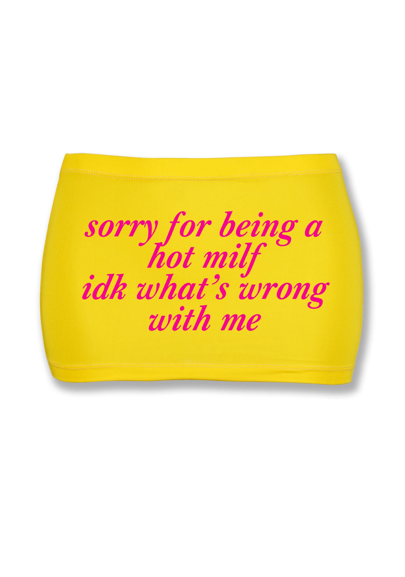 Sorry For Being A Hot Mxxf Y2K Mini Hip Skirt Cherrykitten