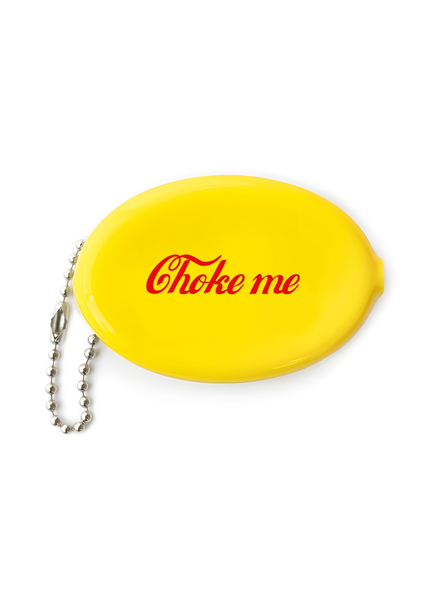 Choke Me Y2K Oval Mini Coin Pouch Cherrykitten