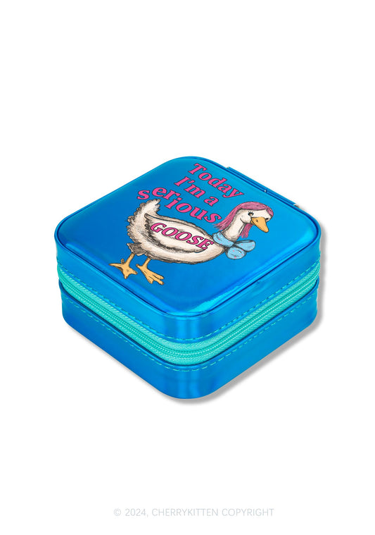 Serious Goose Y2K Portable Jewelry Box Cherrykitten