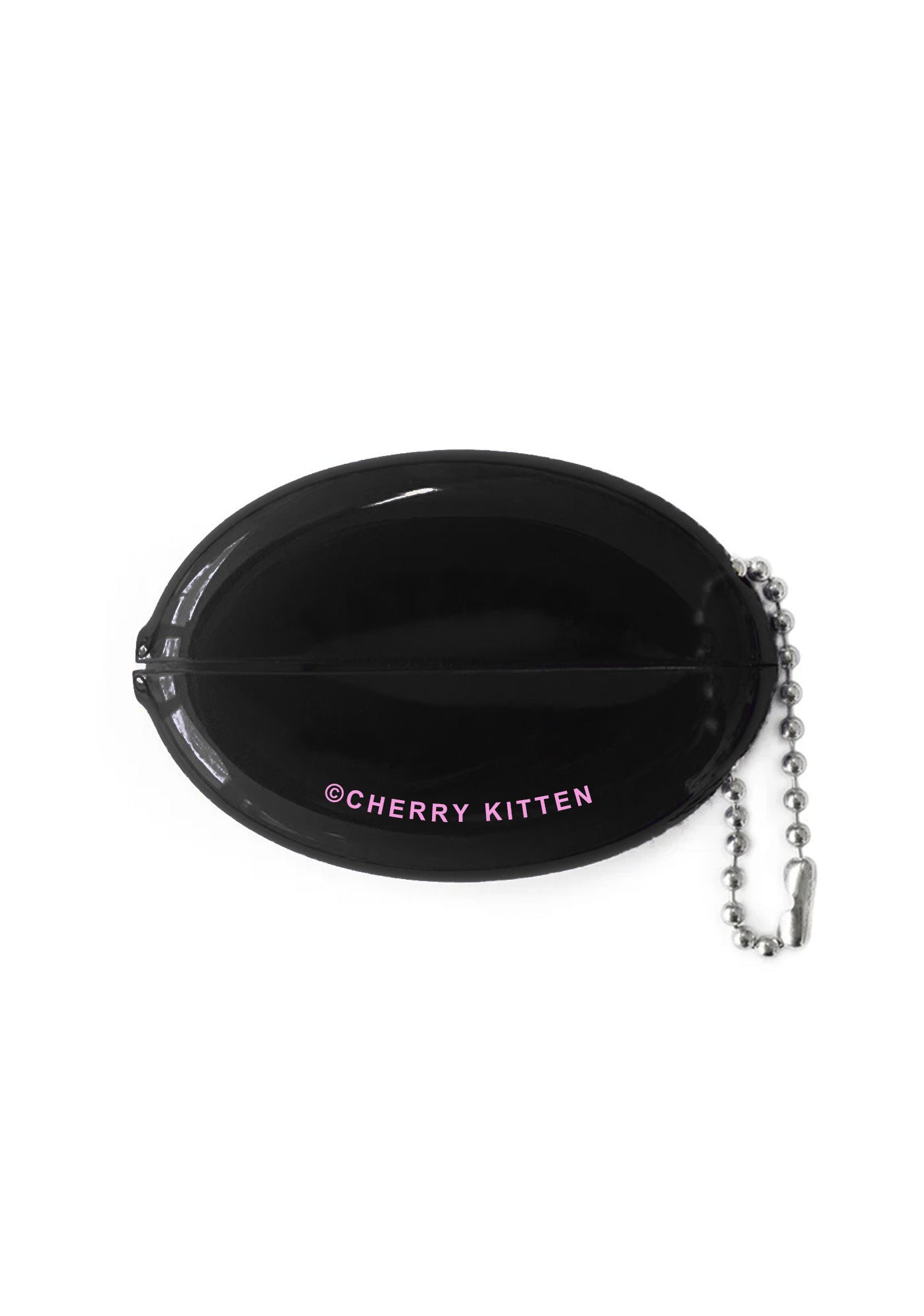 Even Baddies Get Saddies Y2K Oval Mini Coin Pouch Cherrykitten