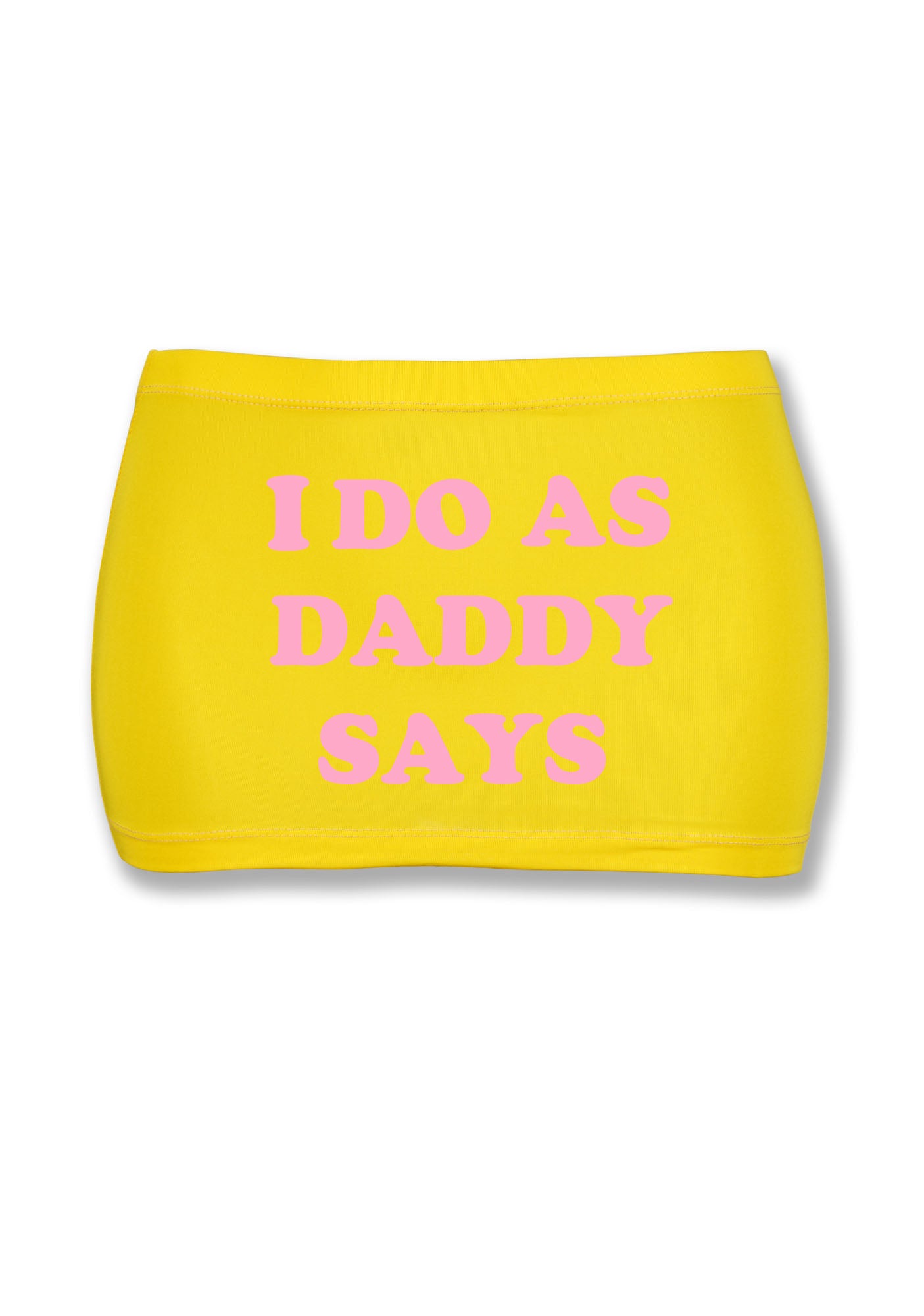 I Do As Daddy Says Y2K Mini Hip Skirt Cherrykitten