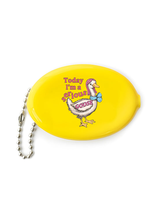 Serious Goose Y2K Oval Mini Coin Pouch Cherrykitten