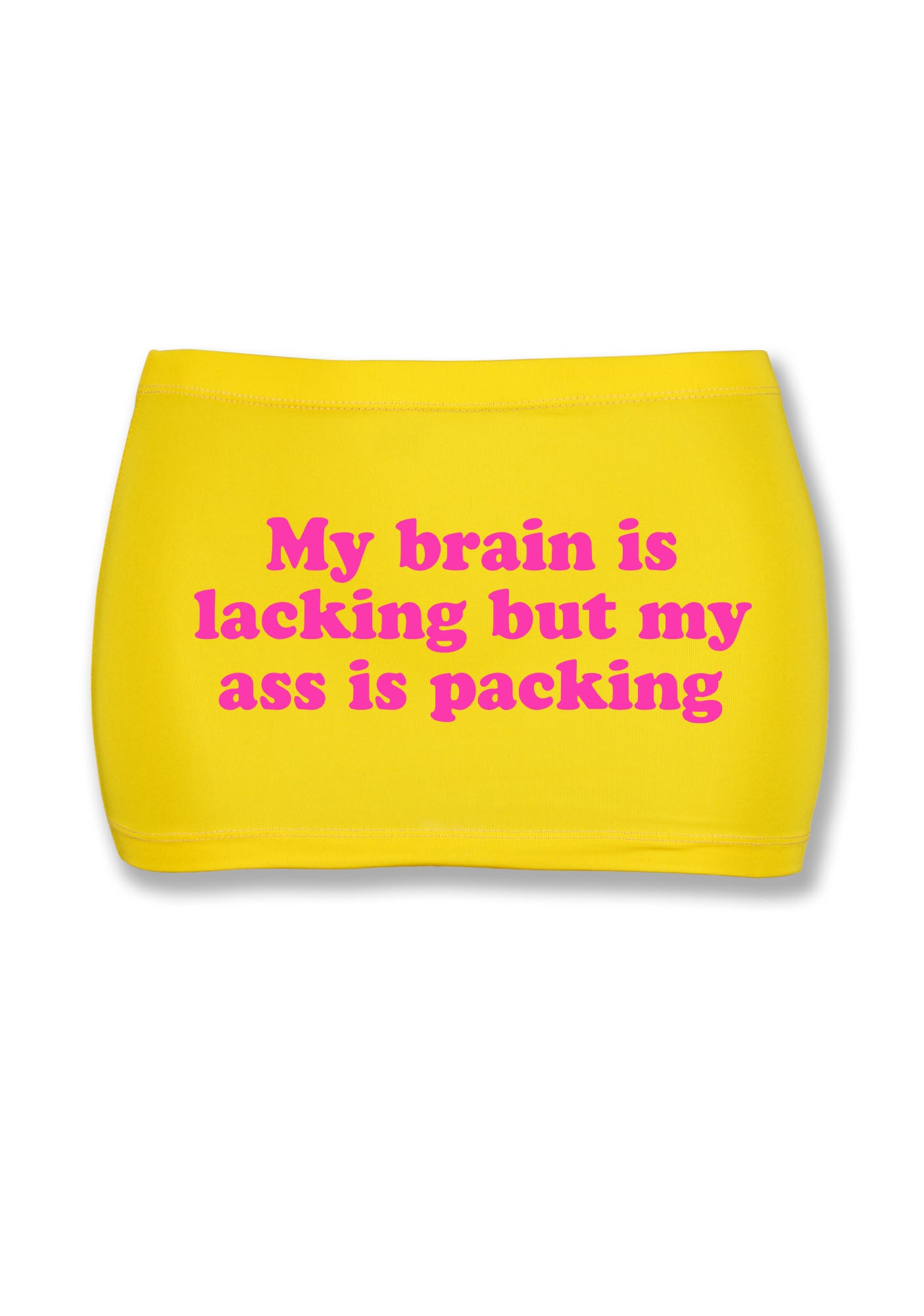 My Brain Is Lacking Y2K Mini Hip Skirt Cherrykitten