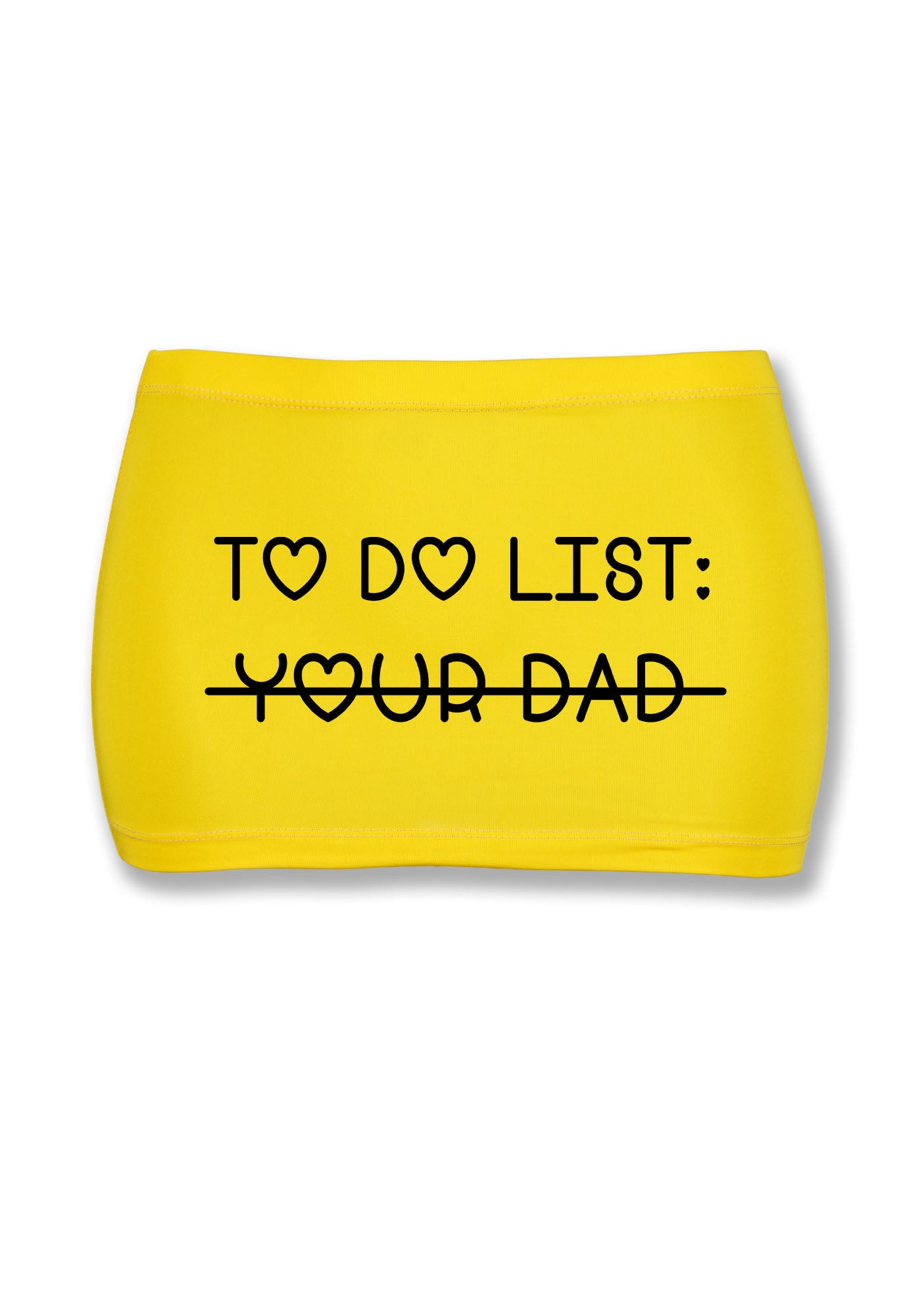 To Do List Your Dad Y2K Mini Hip Skirt Cherrykitten