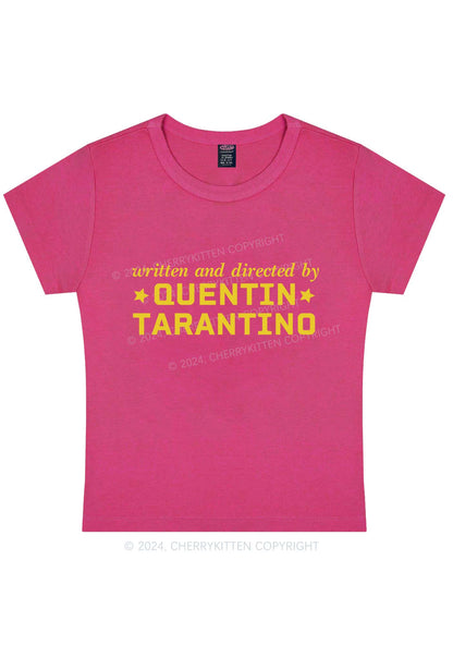 Written By QT Y2K Baby Tee Cherrykitten