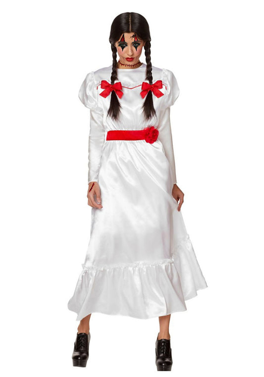 Halloween White Bridal Dress Y2K Cosplay Costume