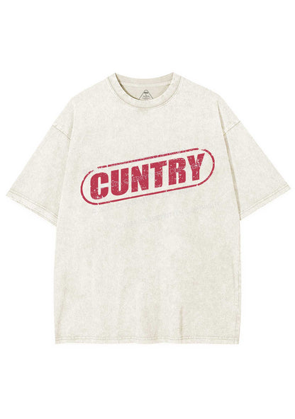 Cuntry Y2K Washed Tee Cherrykitten