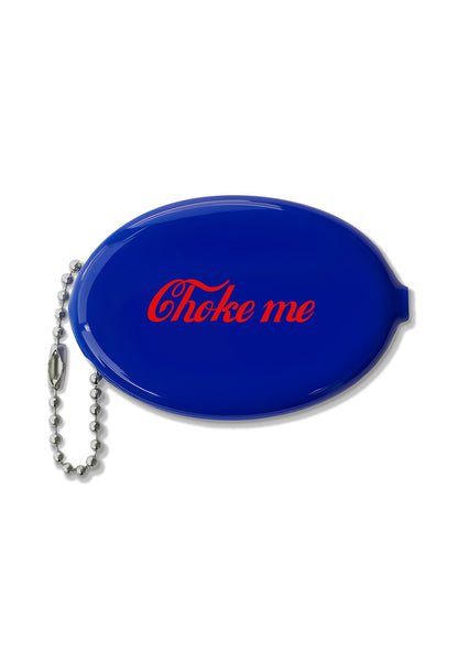 Choke Me Y2K Oval Mini Coin Pouch Cherrykitten