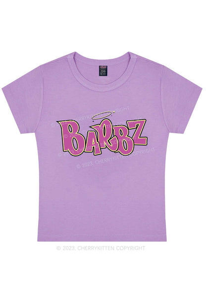 Curvy Barbz Y2K Baby Tee Cherrykitten