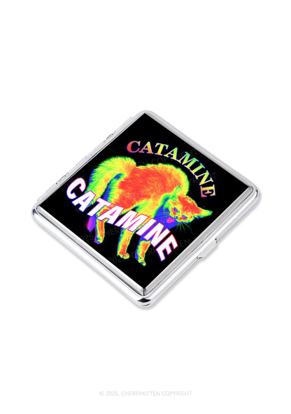 Thermal Cat Y2K Cigarette Case Cherrykitten