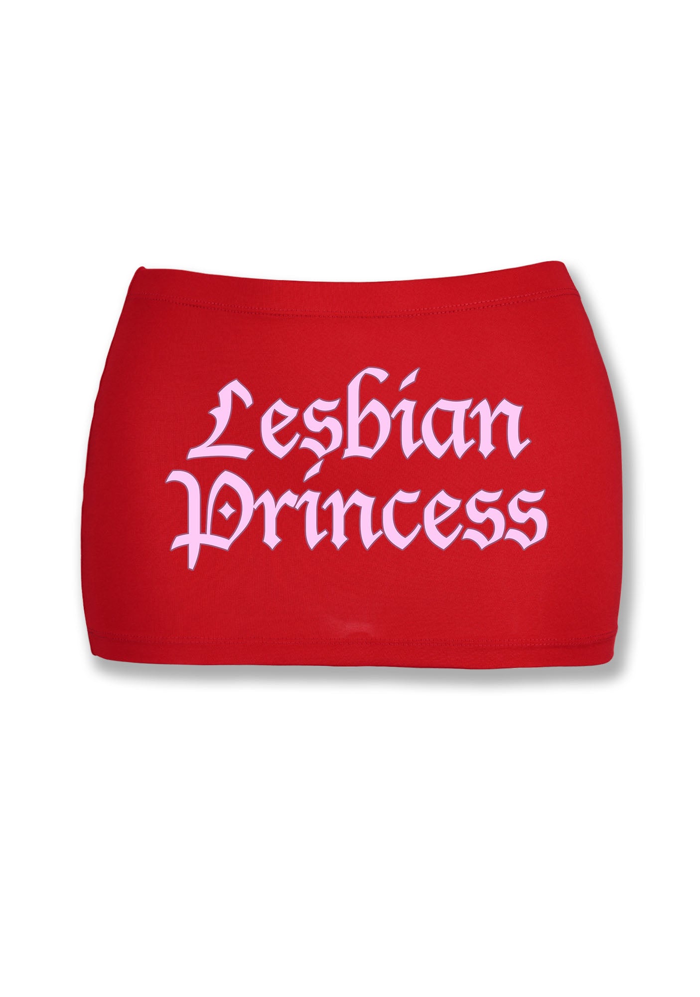 Lesbian Princess Y2K Mini Hip Skirt Cherrykitten