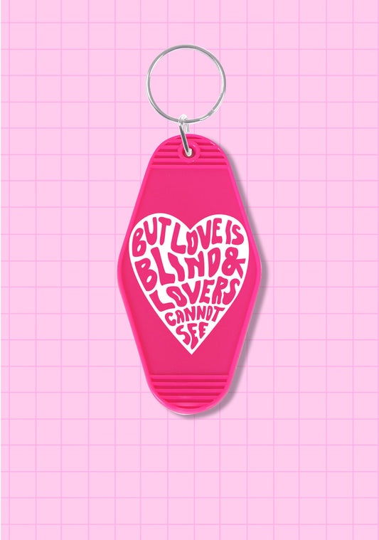 Love Is Blind 1Pc Y2K Rhombus Keychain Cherrykitten