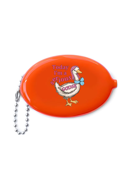 Serious Goose Y2K Oval Mini Coin Pouch Cherrykitten